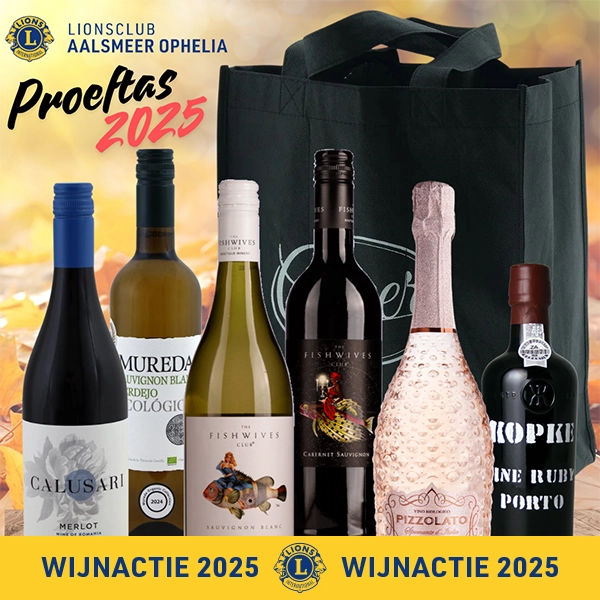 Lionsclub Aalsmeer Ophelia - Wijnactie 2025