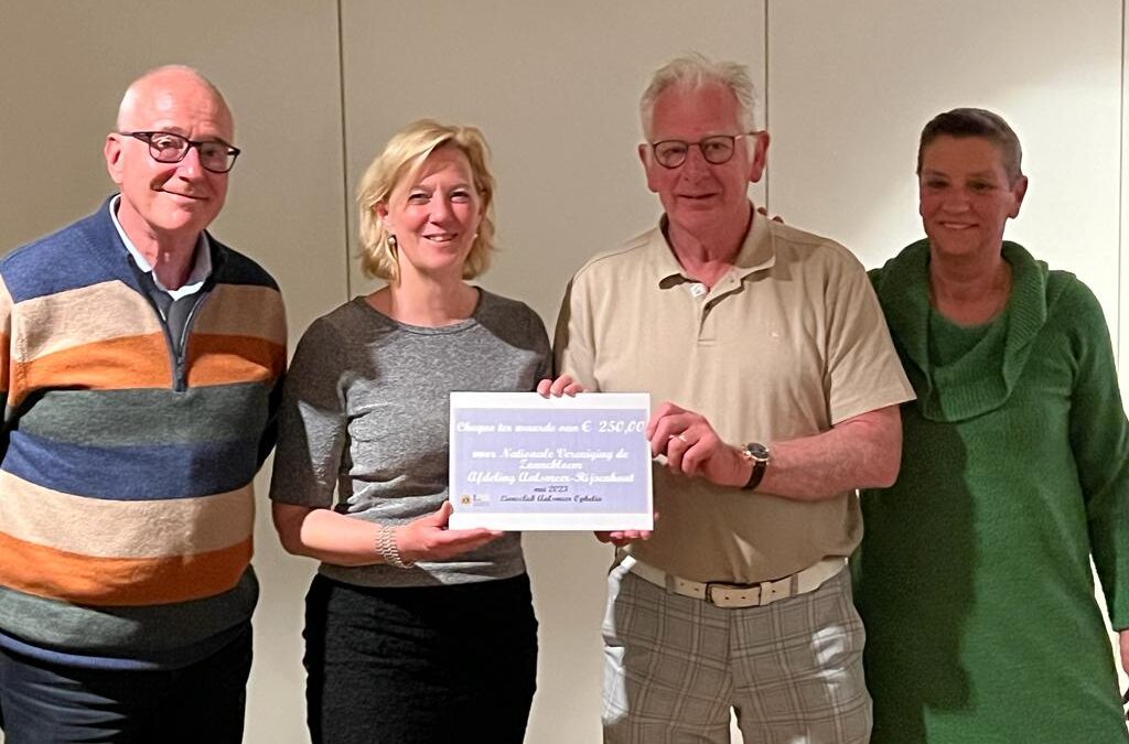 Zonnebloem op bezoek bij LC Aalsmeer Ophelia