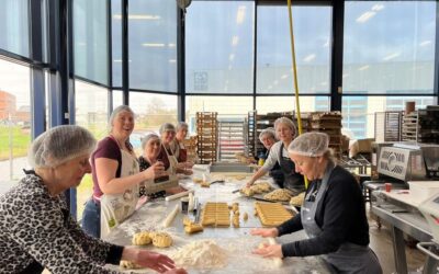 Lions dames steken de handen uit de mouwen
