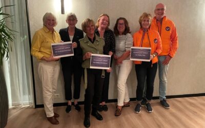 Lions dames reiken cheques uit aan drie prachtige doelen